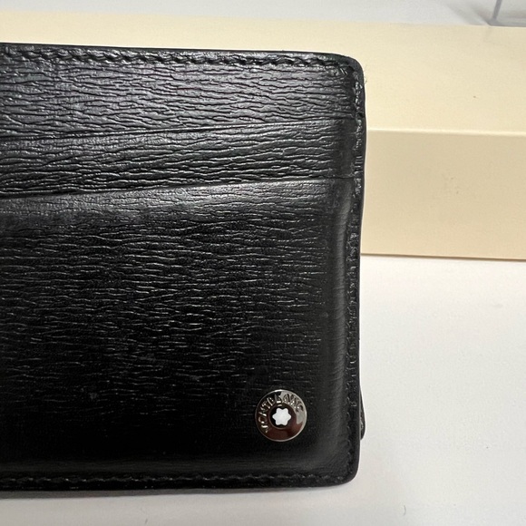 Montblanc 4810 Westside Folded Pocket Holder 8CC- Black - Picture 5 of 10